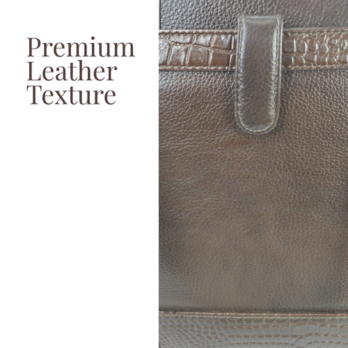 Tanhood Modica Light Brown Genuine Leather Solid Women Tote Bag | Office Shoulder Handbag for Work, Travel & Everyday Use