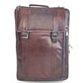 Tanhood Viareggio Dark Brown Genuine Leather Convertible Laptop Bag & Backpack for Men | 2-in-1 Office Messenger Bag | Fits 15.6 Inch Laptop | Multi Compartment Business Travel Bag