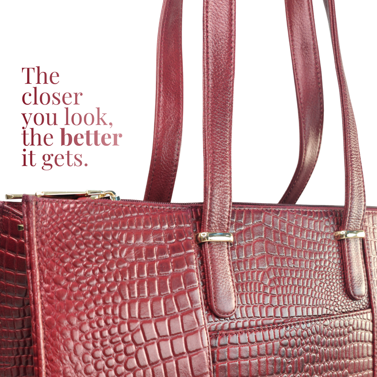 TANHOOD Novara Women's Genuine Leather Tote Bag