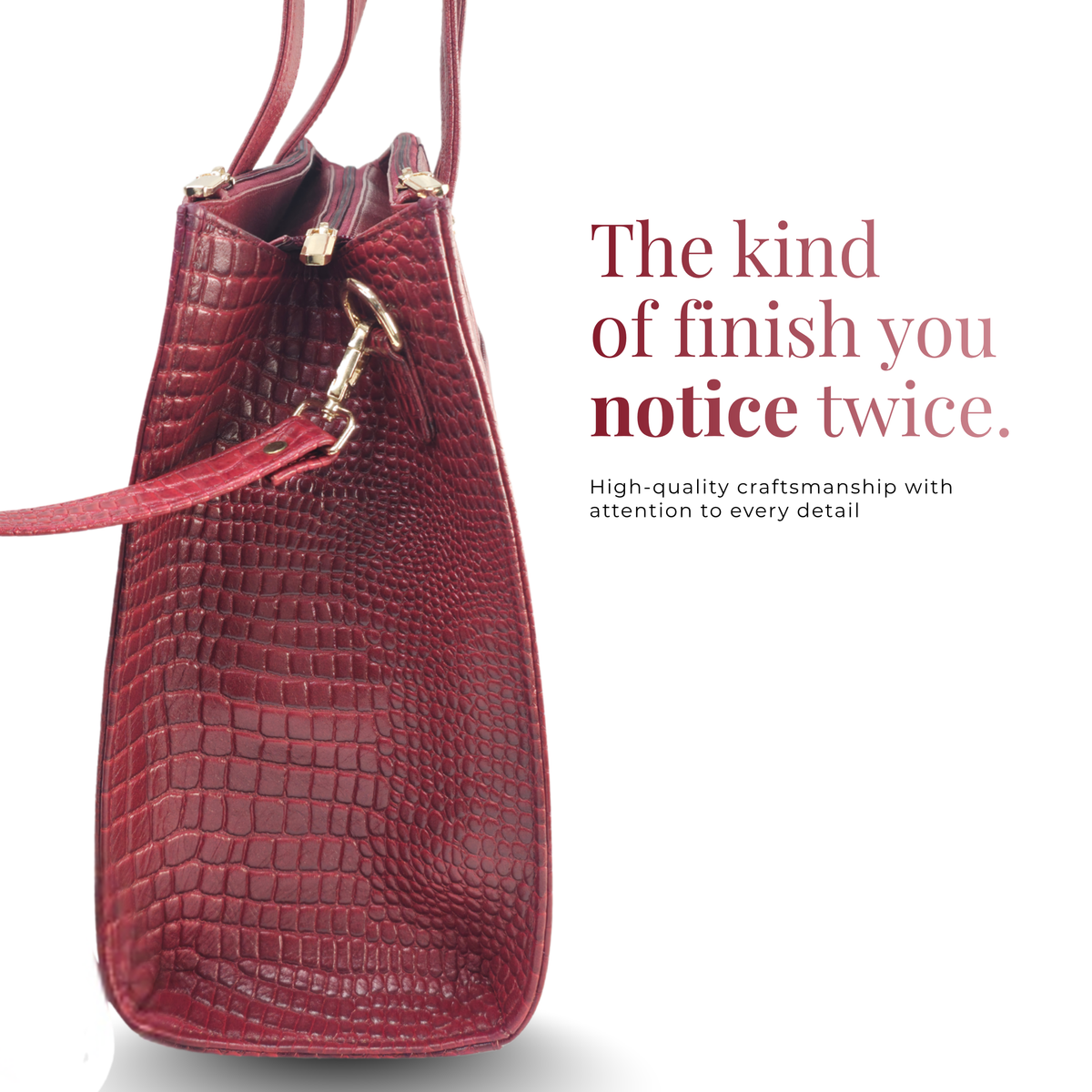 TANHOOD Novara Women's Genuine Leather Tote Bag